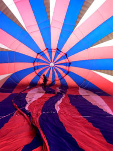 Pre Flight Balloon Check by Pilot