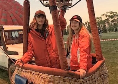 Young Frasers at Leeton Balloon Festival NSW