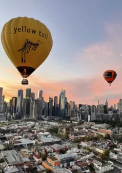 Melbourne hot air balloon flights