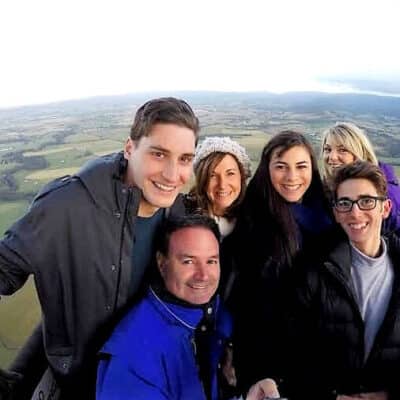 Family & Friends enjoying a flight